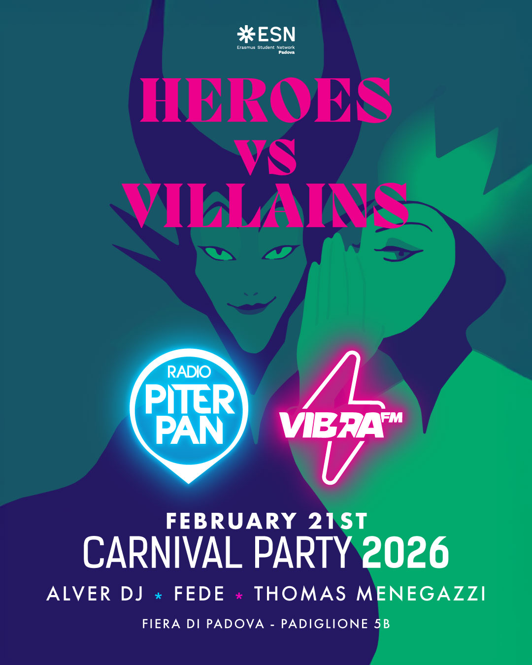 Evento con Piterpan e Vibra FM @ Carnival Party 2026